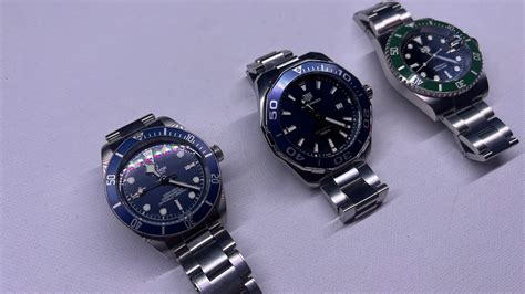 Tudor Black Bay vs Tag Heuer Aquaracer .